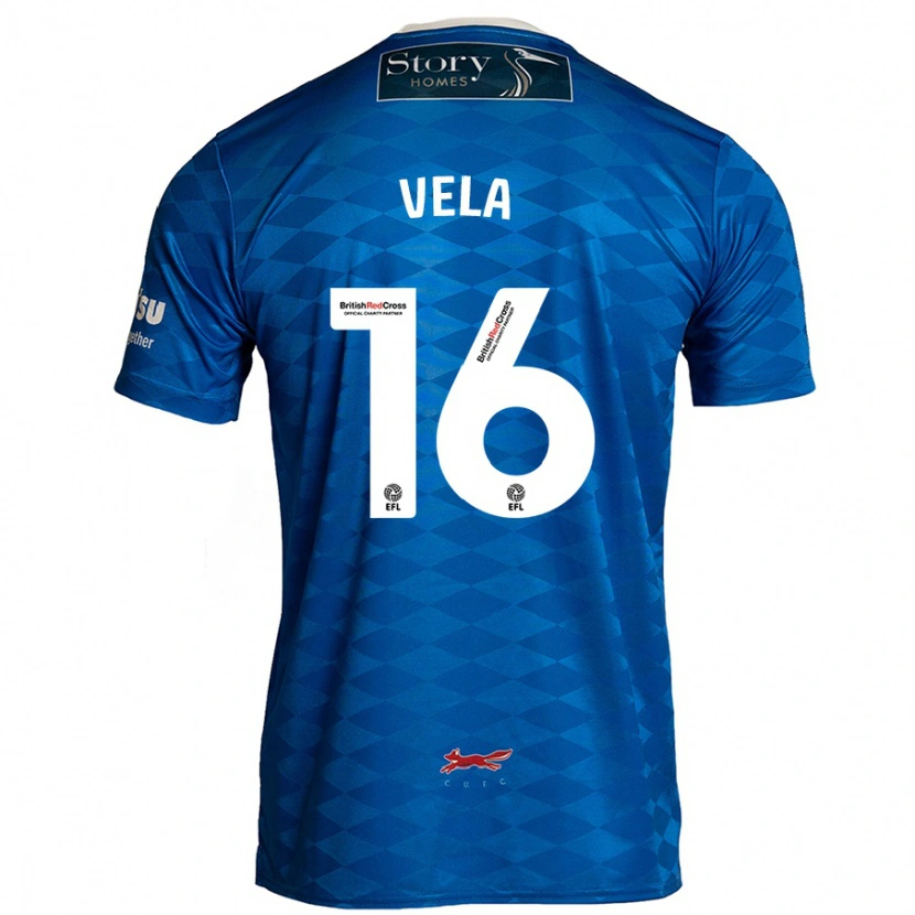 Danxen Kid Josh Vela #16 Blue Home Jersey 2024/25 T-Shirt