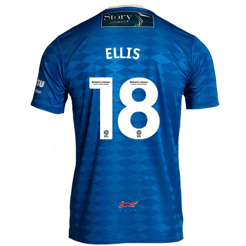 Danxen Kid Jack Ellis #18 Blue Home Jersey 2024/25 T-Shirt