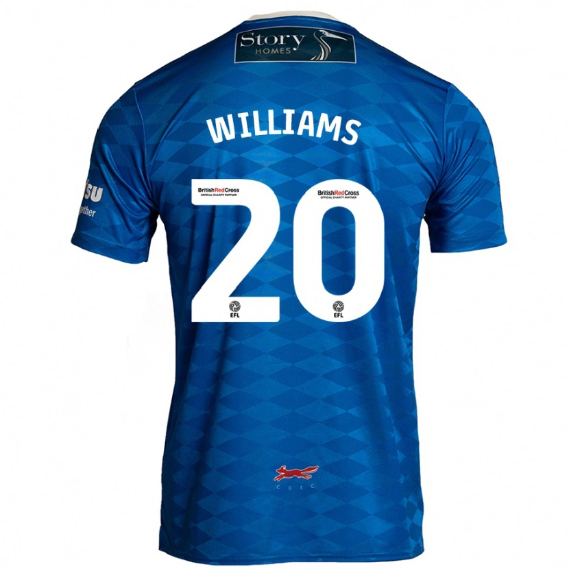 Danxen Kid Ben Williams #20 Blue Home Jersey 2024/25 T-Shirt