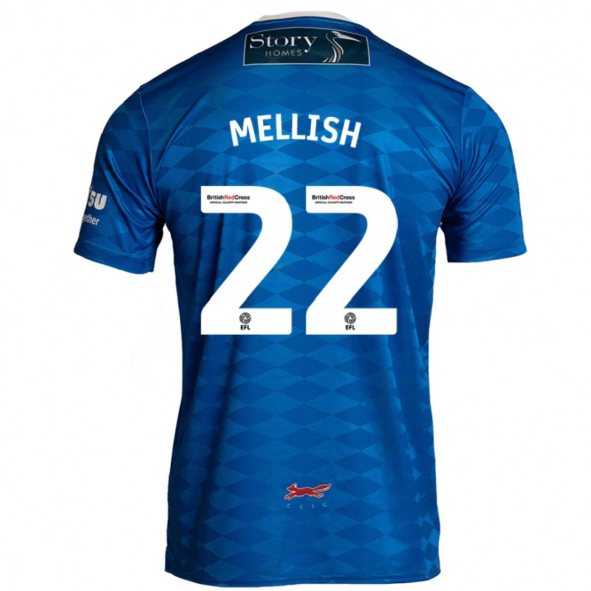 Danxen Kid Jon Mellish #22 Blue Home Jersey 2024/25 T-Shirt