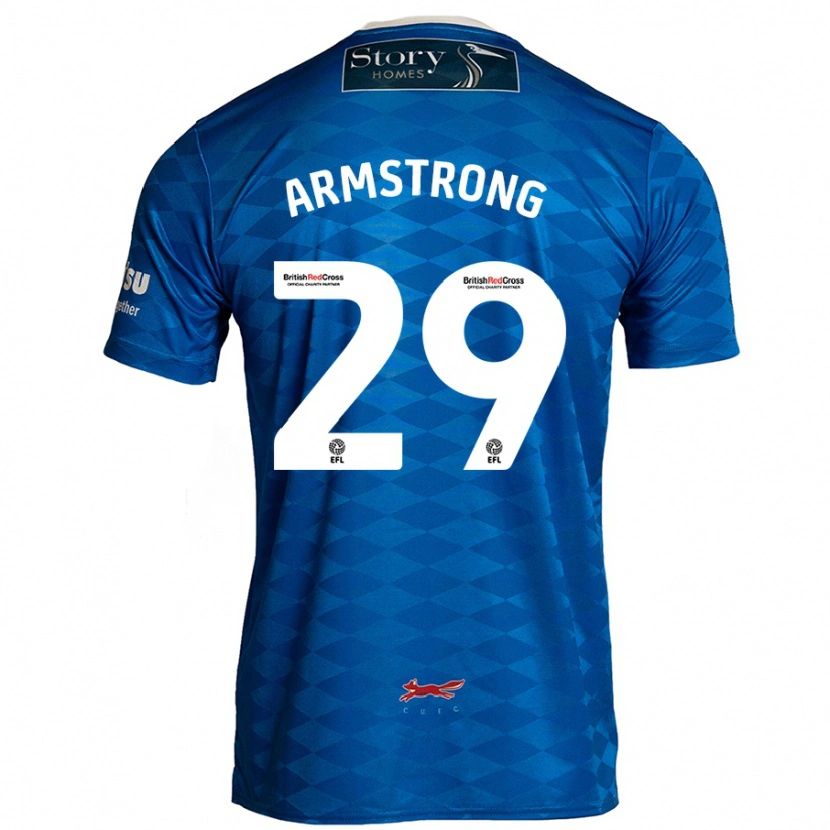 Danxen Kid Luke Armstrong #29 Blue Home Jersey 2024/25 T-Shirt