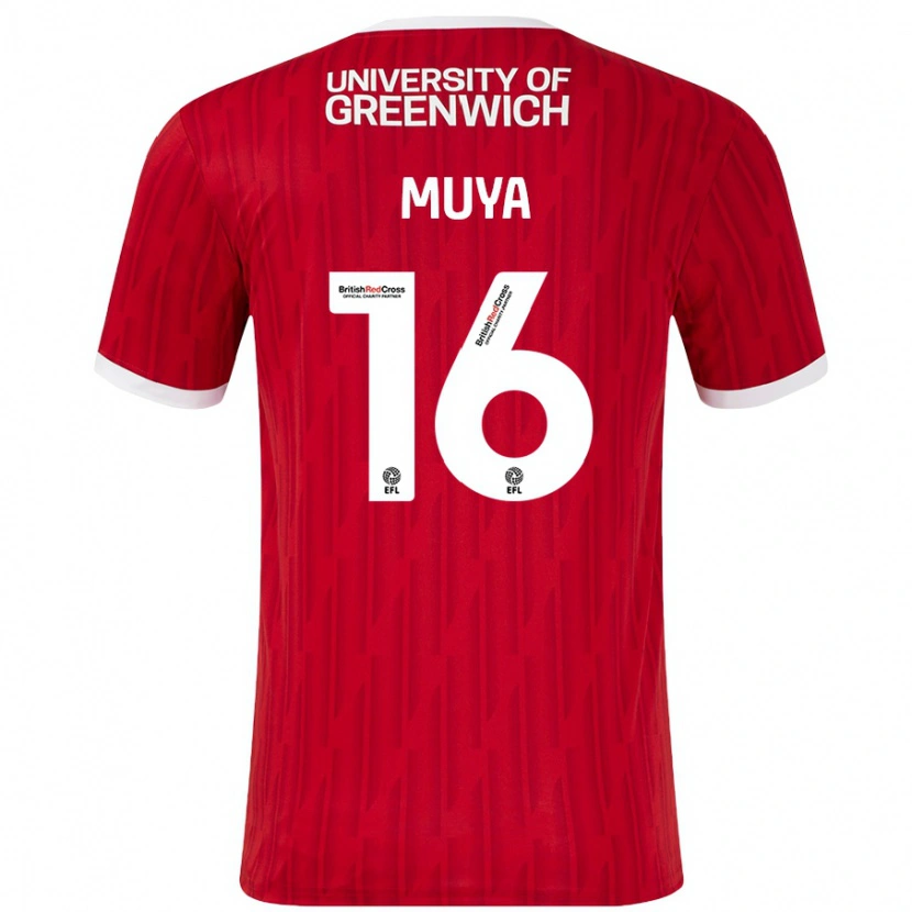 Danxen Kid Karin Muya #16 Red White Home Jersey 2024/25 T-Shirt