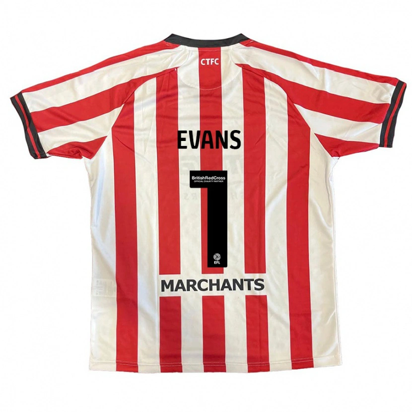 Danxen Kid Owen Evans #1 Red White Home Jersey 2024/25 T-Shirt