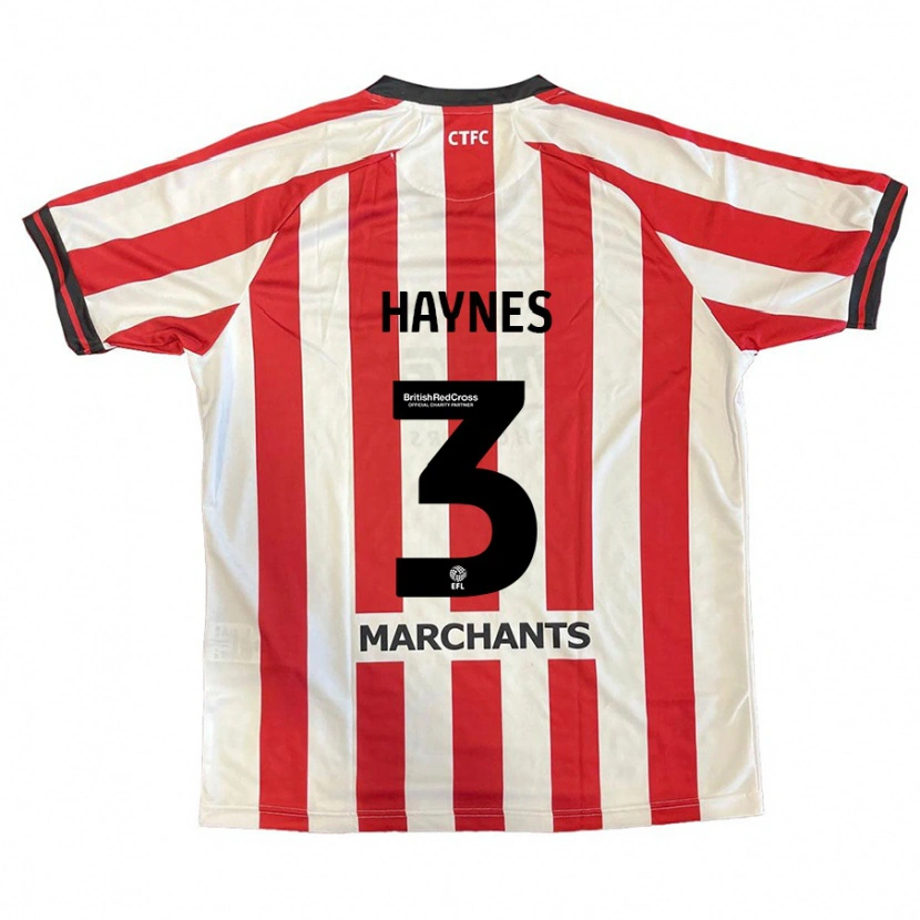 Danxen Kid Ryan Haynes #3 Red White Home Jersey 2024/25 T-Shirt