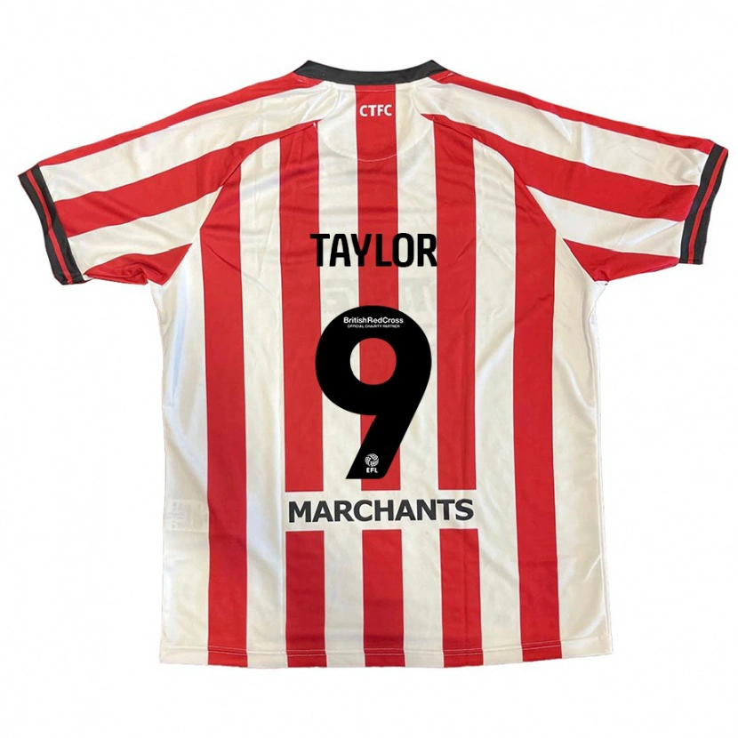 Danxen Kid Matty Taylor #9 Red White Home Jersey 2024/25 T-Shirt