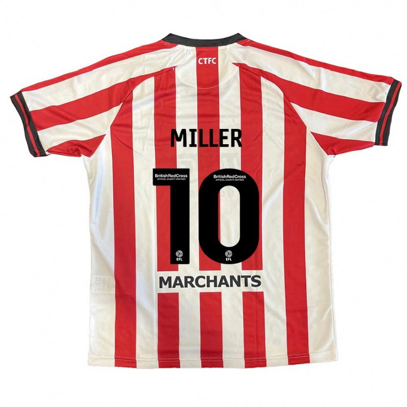 Danxen Kid George Miller #10 Red White Home Jersey 2024/25 T-Shirt