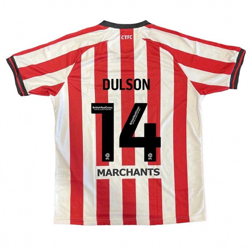 Danxen Kid Liam Dulson #14 Red White Home Jersey 2024/25 T-Shirt