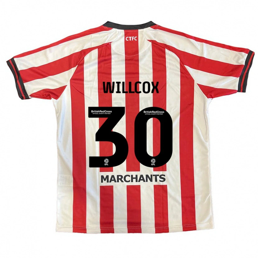 Danxen Kid Freddy Willcox #30 Red White Home Jersey 2024/25 T-Shirt