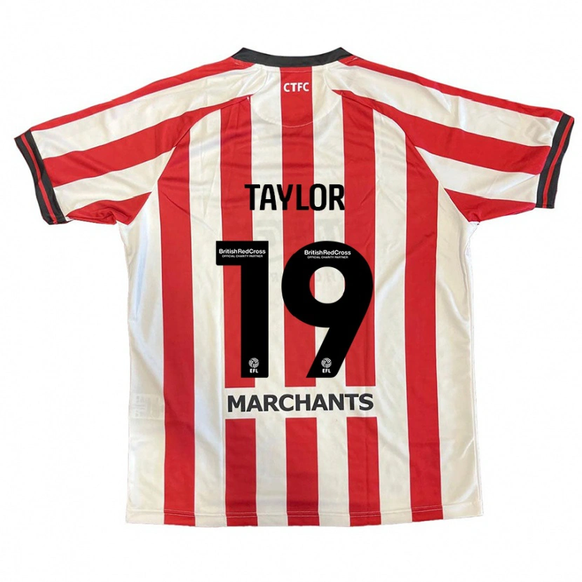 Danxen Kid Jessie Taylor #19 Red White Home Jersey 2024/25 T-Shirt