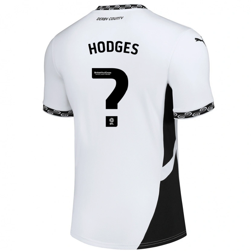 Danxen Kid Dantel Hodges #0 White Black Home Jersey 2024/25 T-Shirt