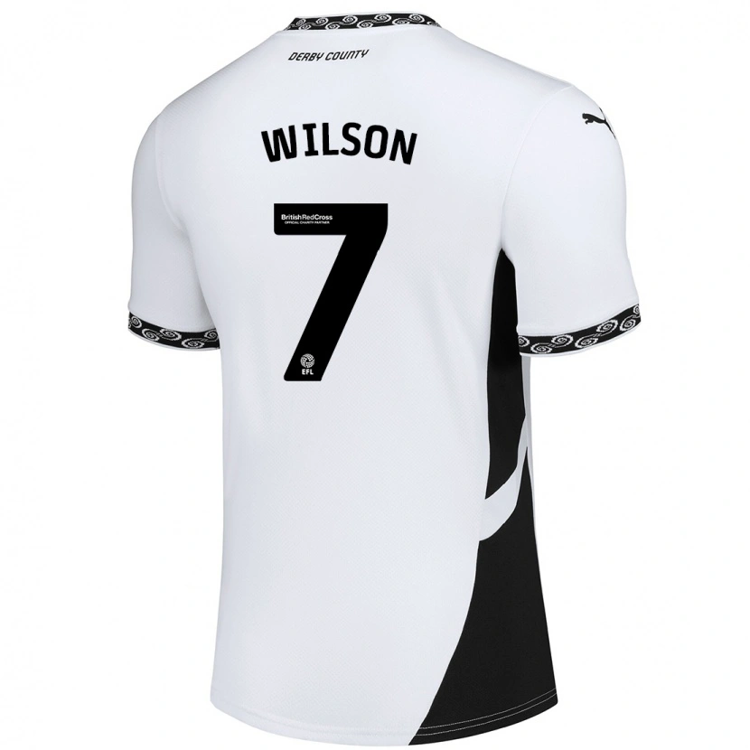 Danxen Kid Emelia Wilson #7 White Black Home Jersey 2024/25 T-Shirt