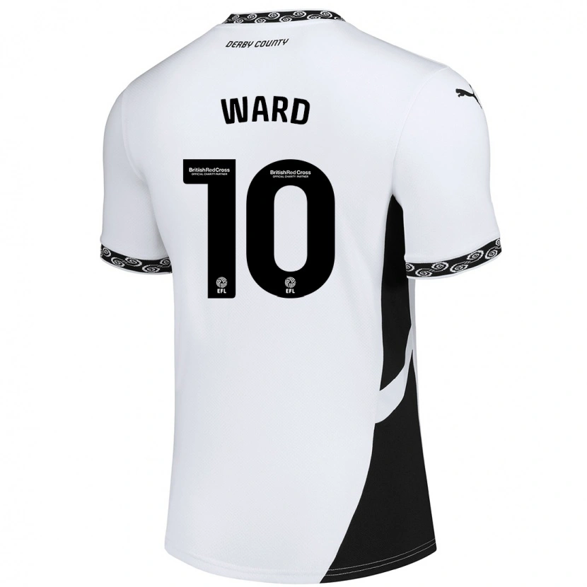 Danxen Kid Hannah Ward #10 White Black Home Jersey 2024/25 T-Shirt