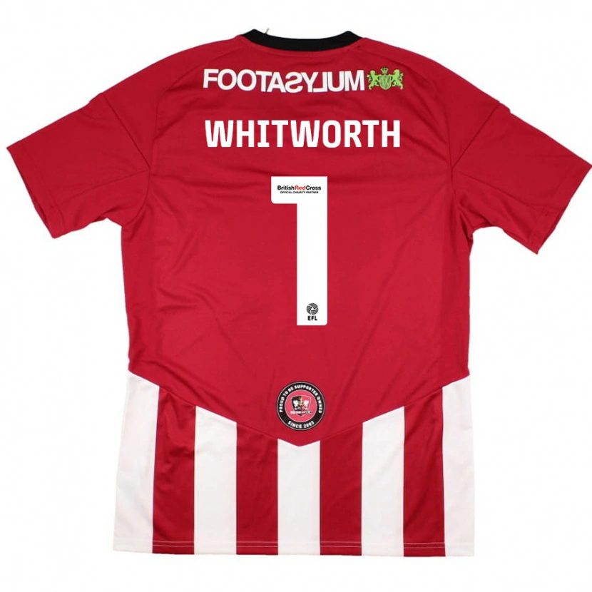 Danxen Kid Joe Whitworth #1 Red White Home Jersey 2024/25 T-Shirt