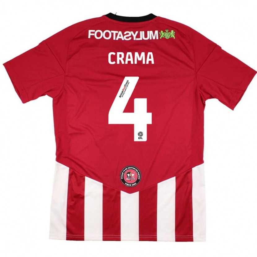 Danxen Kid Tristan Crama #4 Red White Home Jersey 2024/25 T-Shirt