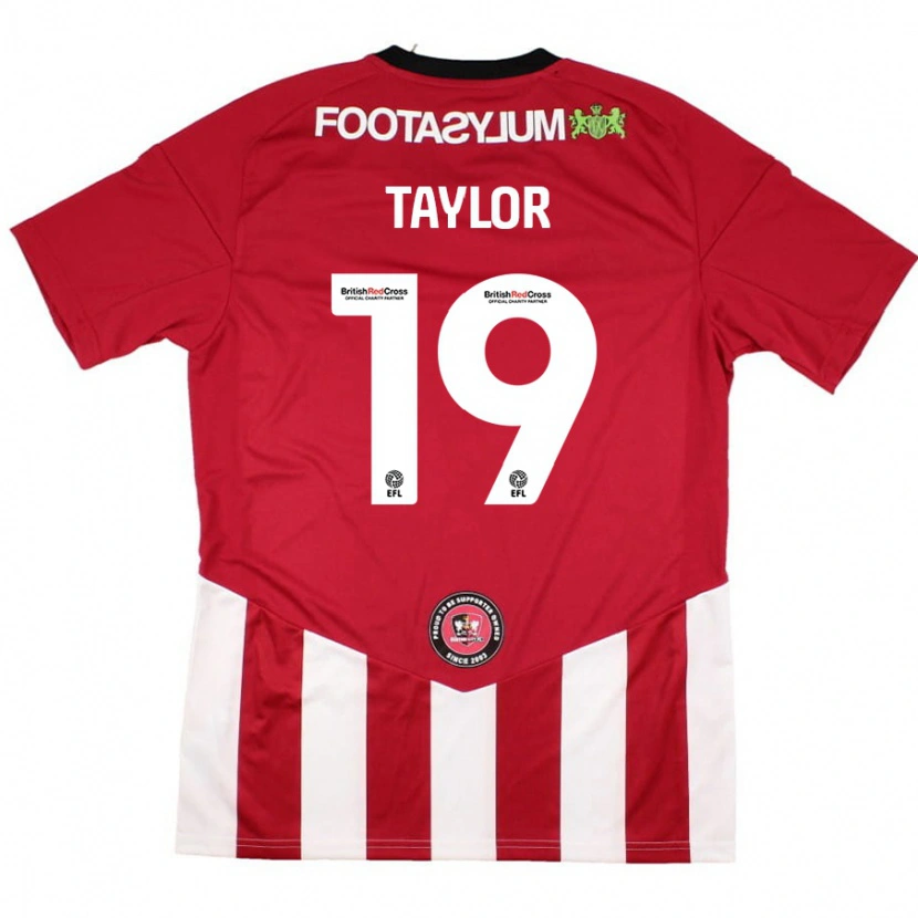 Danxen Kid Mollie Taylor #19 Red White Home Jersey 2024/25 T-Shirt