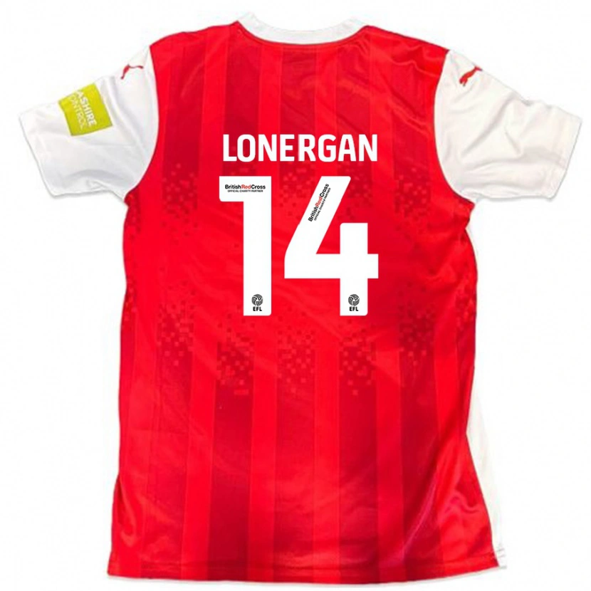 Danxen Kid Tommy Lonergan #14 Red White Home Jersey 2024/25 T-Shirt