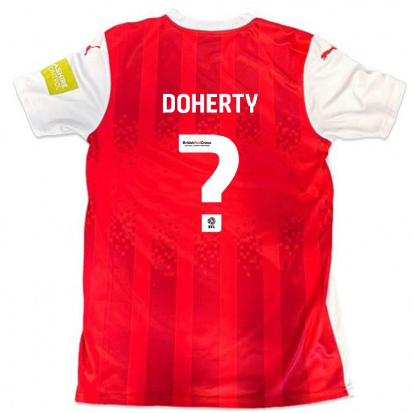 Danxen Kid Jack Doherty #0 Red White Home Jersey 2024/25 T-Shirt