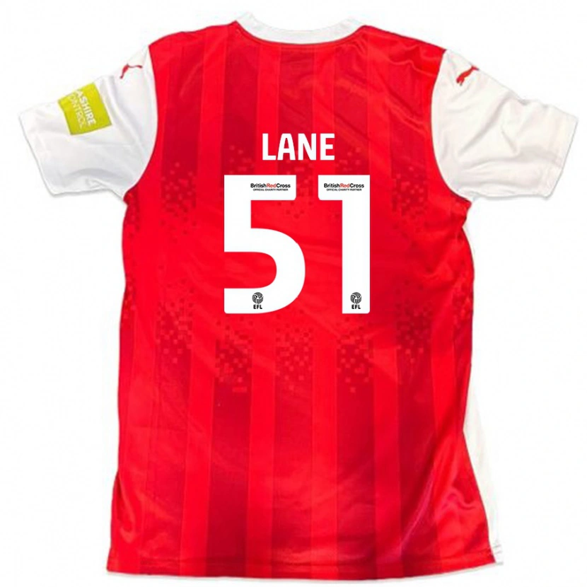 Danxen Kid Mikey Lane #51 Red White Home Jersey 2024/25 T-Shirt