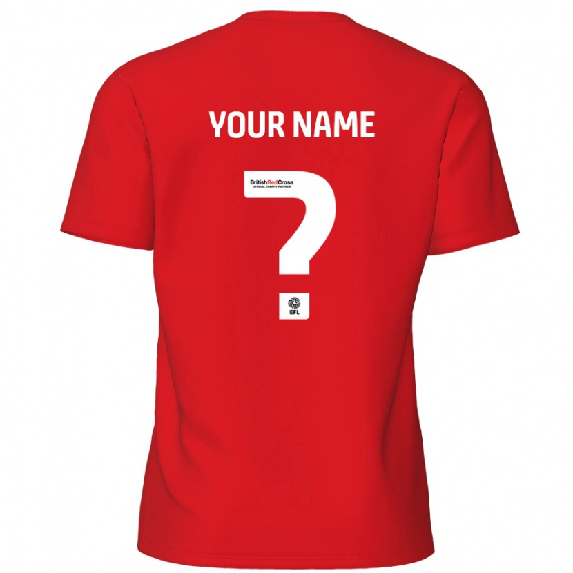 Danxen Kid Your Name #0 Red Home Jersey 2024/25 T-Shirt