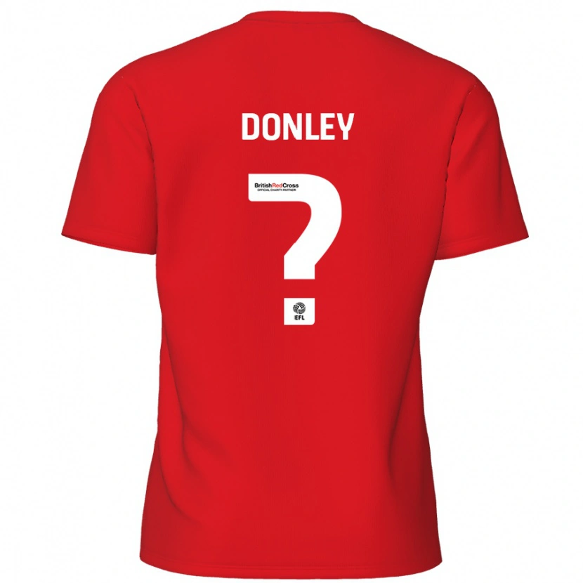 Danxen Kid Jamie Donley #0 Red Home Jersey 2024/25 T-Shirt