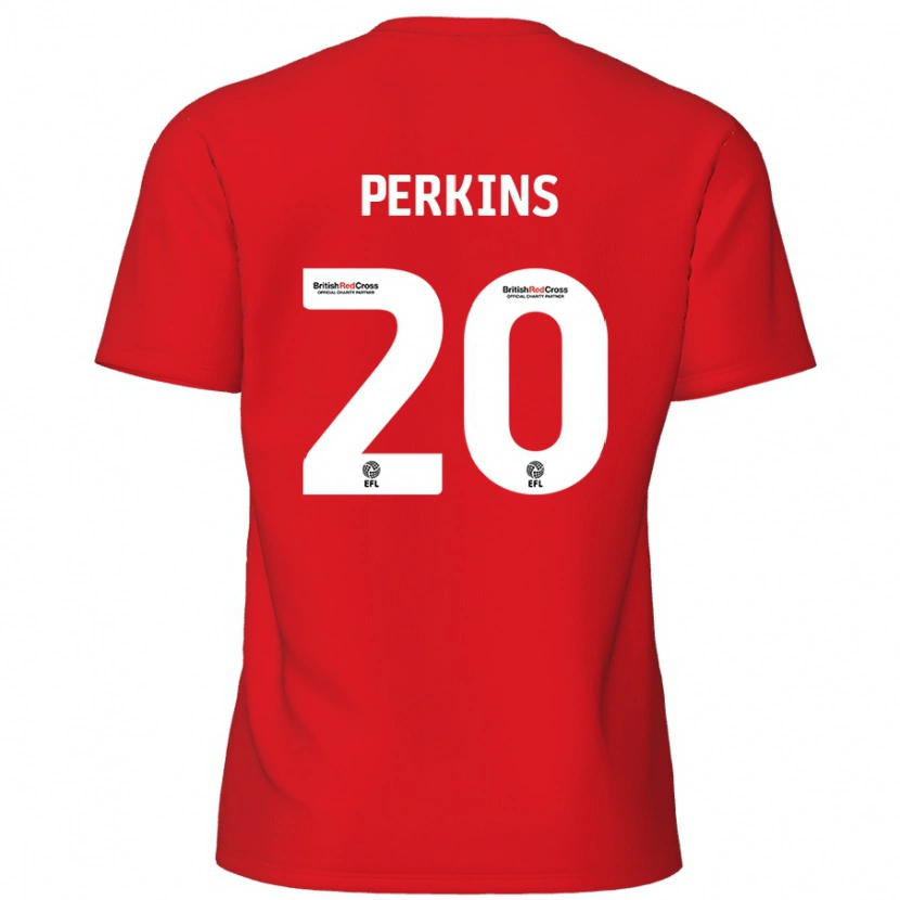 Danxen Kid Sonny Perkins #20 Red Home Jersey 2024/25 T-Shirt