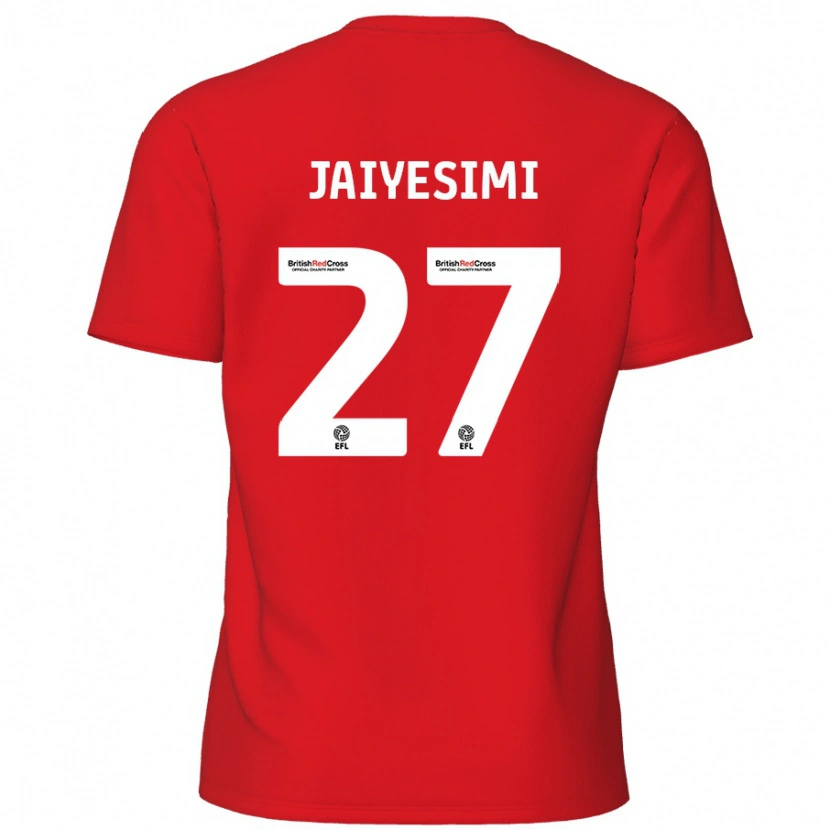 Danxen Kid Diallang Jaiyesimi #27 Red Home Jersey 2024/25 T-Shirt