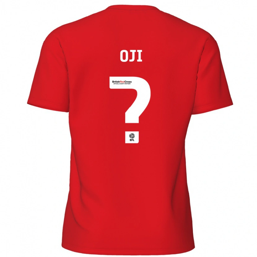 Danxen Kid Uko Oji #0 Red Home Jersey 2024/25 T-Shirt