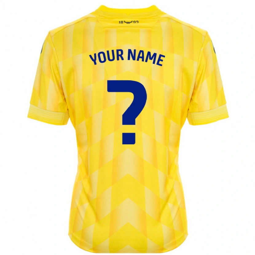 Danxen Kid Your Name #0 Yellow Home Jersey 2024/25 T-Shirt