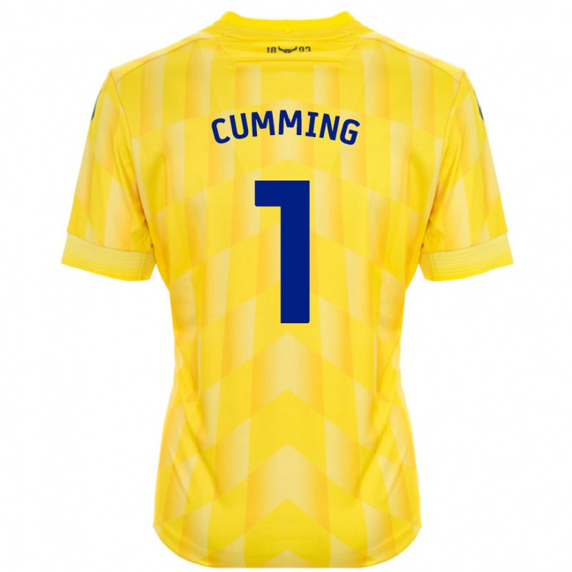 Danxen Kid Jamie Cumming #1 Yellow Home Jersey 2024/25 T-Shirt