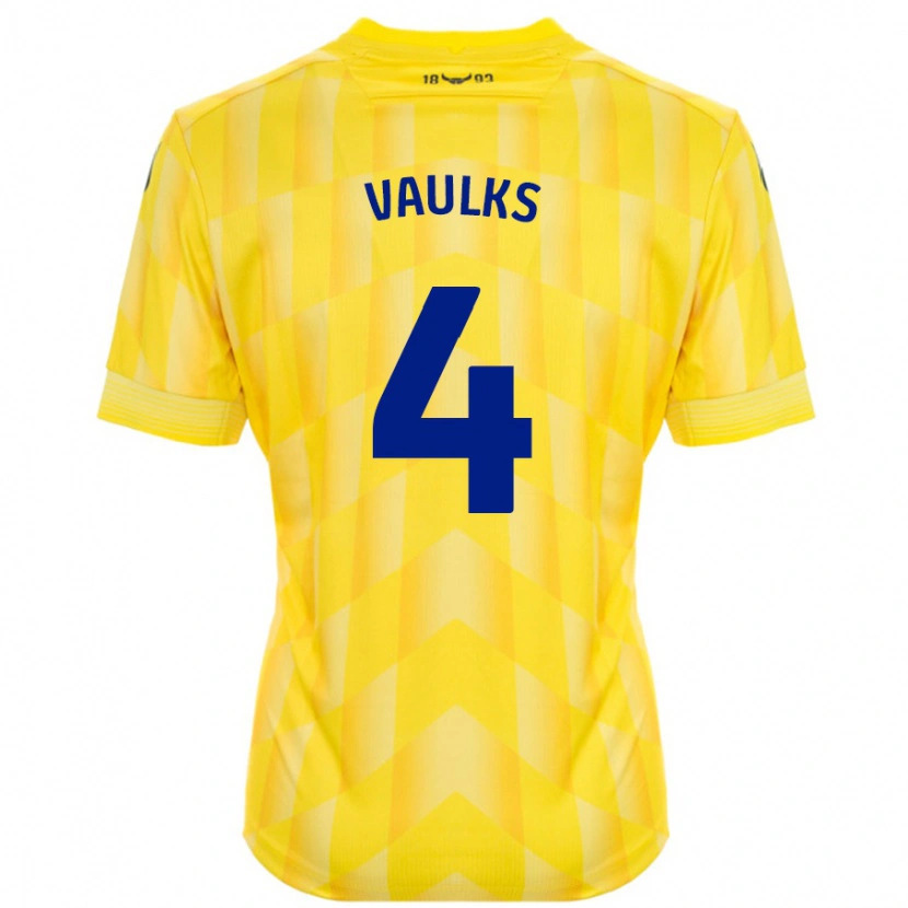 Danxen Kid Will Vaulks #4 Yellow Home Jersey 2024/25 T-Shirt