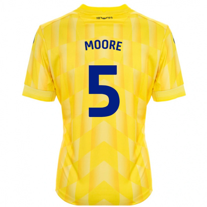 Danxen Kid Elliott Moore #5 Yellow Home Jersey 2024/25 T-Shirt