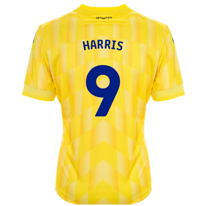 Danxen Kid Mark Harris #9 Yellow Home Jersey 2024/25 T-Shirt