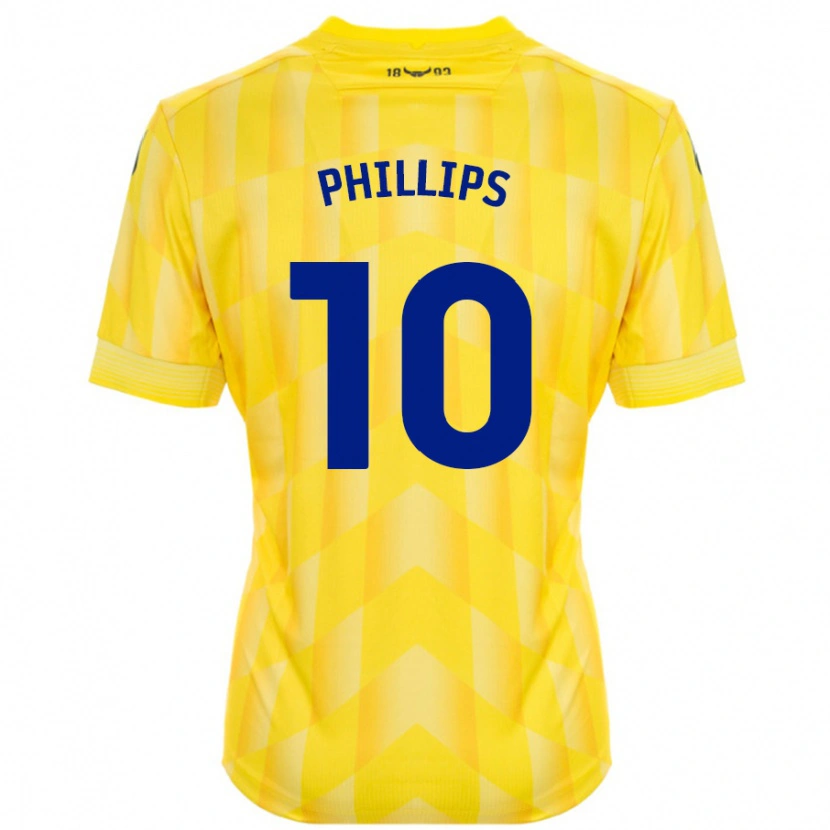 Danxen Kid Matt Phillips #10 Yellow Home Jersey 2024/25 T-Shirt