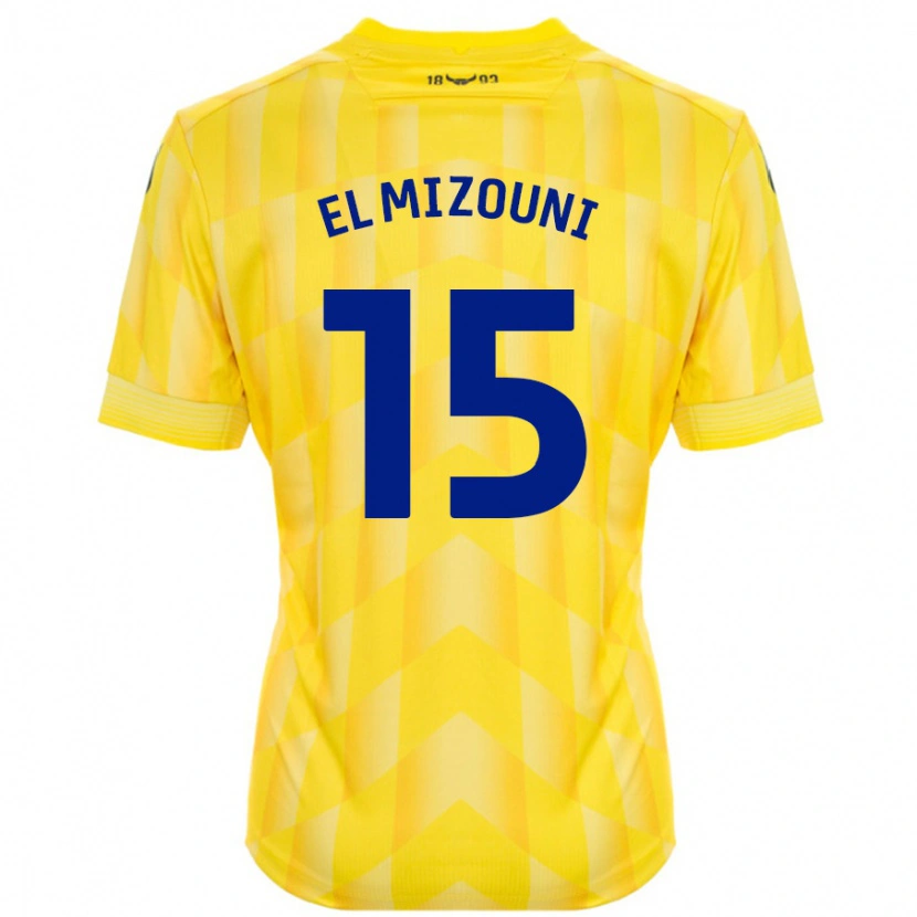 Danxen Kid Idris El Mizouni #15 Yellow Home Jersey 2024/25 T-Shirt