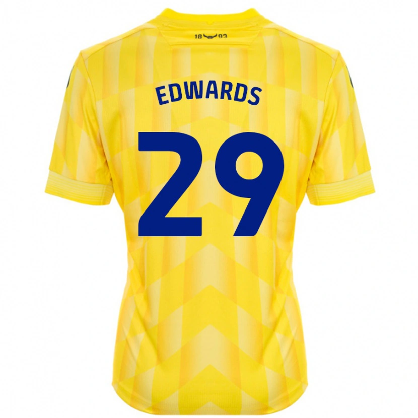 Danxen Kid Kyle Edwards #29 Yellow Home Jersey 2024/25 T-Shirt