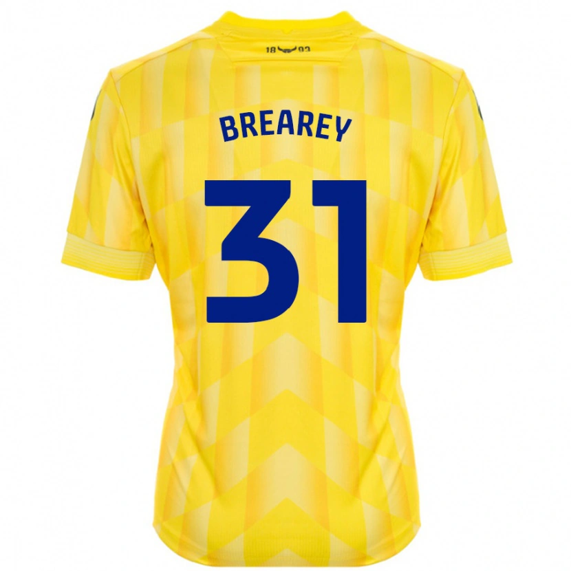 Danxen Kid Eddie Brearey #31 Yellow Home Jersey 2024/25 T-Shirt