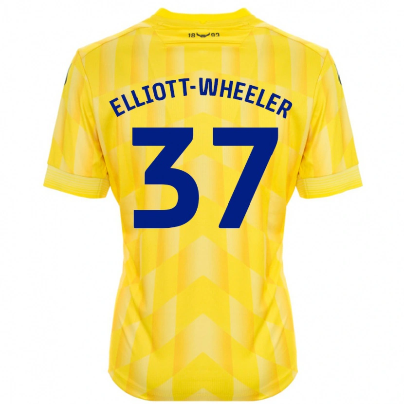 Danxen Kid Aidan Elliott-Wheeler #37 Yellow Home Jersey 2024/25 T-Shirt