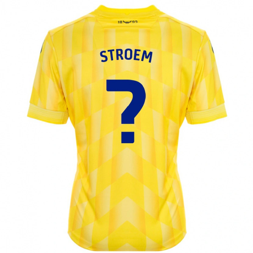 Danxen Kid Lena Stroem #0 Yellow Home Jersey 2024/25 T-Shirt