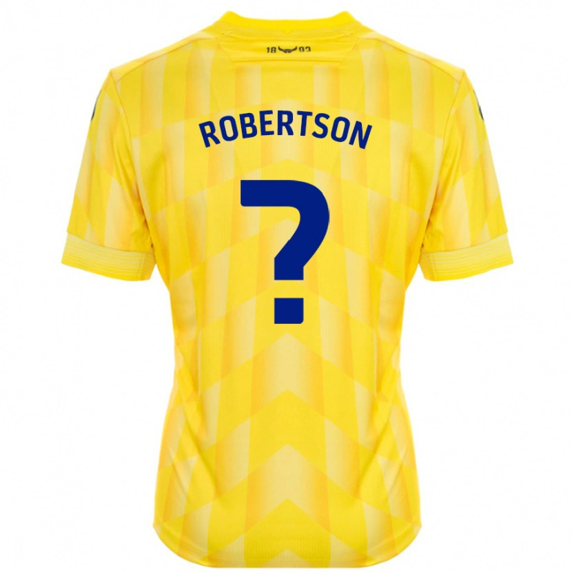 Danxen Kid Maddie Robertson #0 Yellow Home Jersey 2024/25 T-Shirt