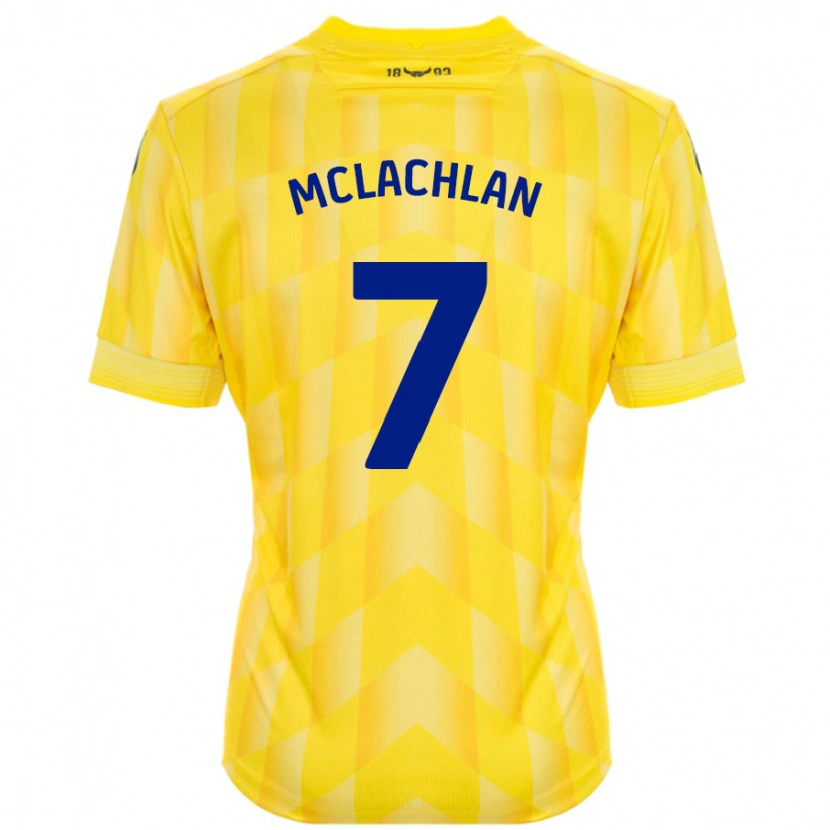 Danxen Kid Daisy Mclachlan #7 Yellow Home Jersey 2024/25 T-Shirt