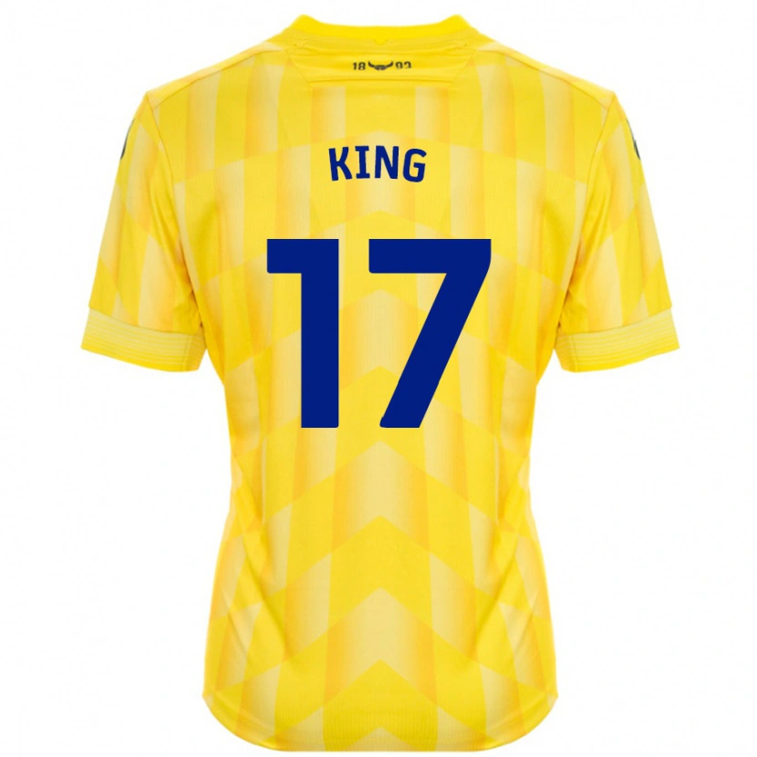 Danxen Kid Sarah King #17 Yellow Home Jersey 2024/25 T-Shirt