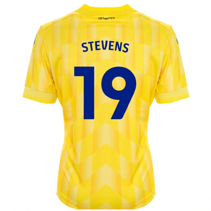 Danxen Kid Lily Stevens #19 Yellow Home Jersey 2024/25 T-Shirt