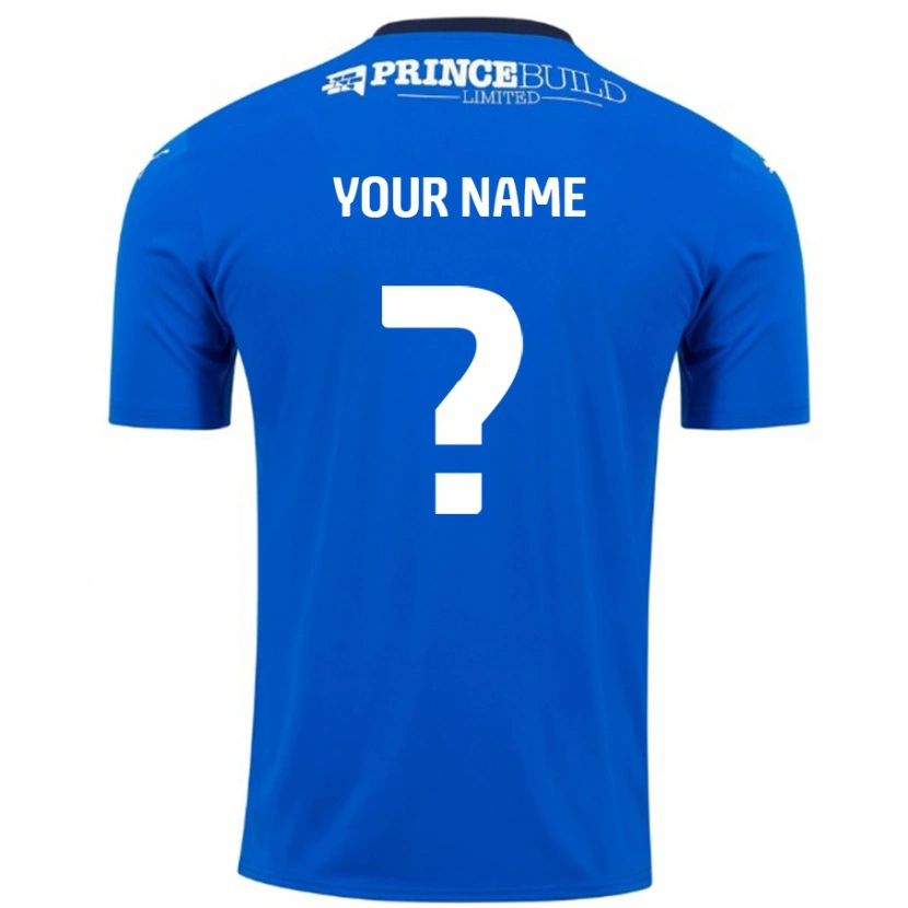 Danxen Kid Your Name #0 Blue White Home Jersey 2024/25 T-Shirt