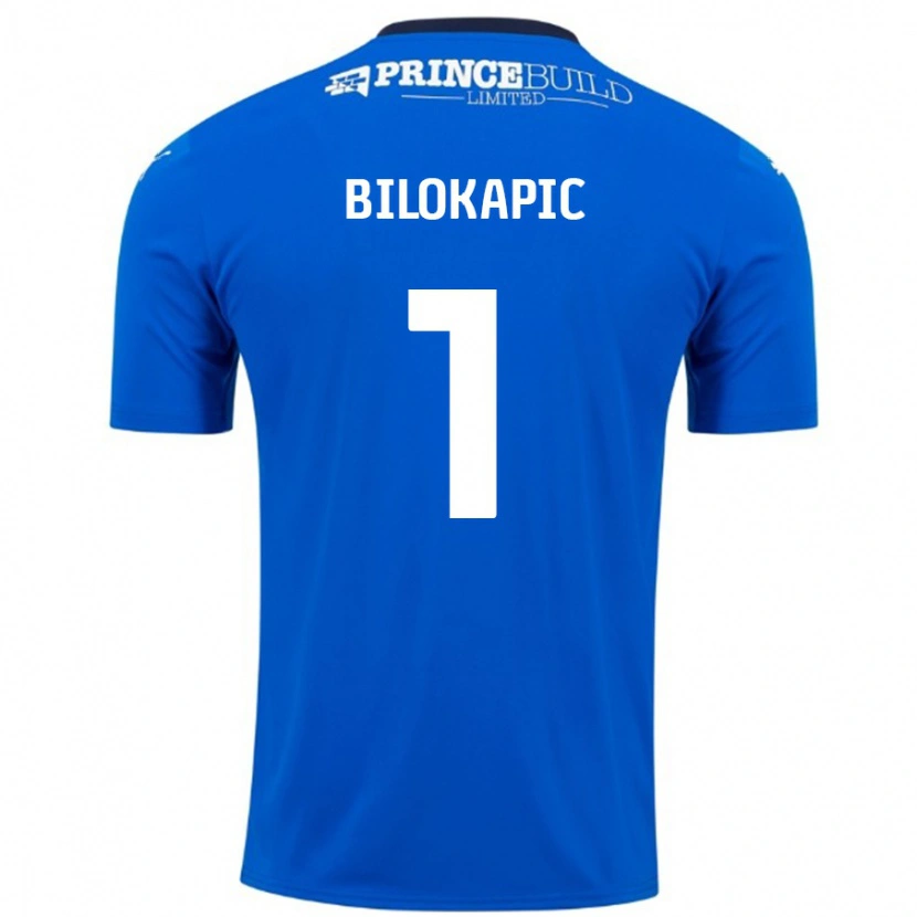 Danxen Kid Nicholas Bilokapic #1 Blue White Home Jersey 2024/25 T-Shirt