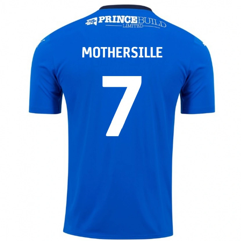 Danxen Kid Malik Mothersille #7 Blue White Home Jersey 2024/25 T-Shirt