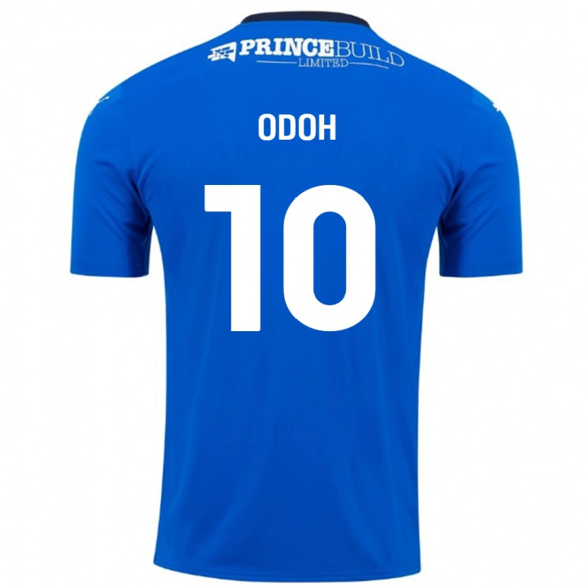 Danxen Kid Abraham Odoh #10 Blue White Home Jersey 2024/25 T-Shirt