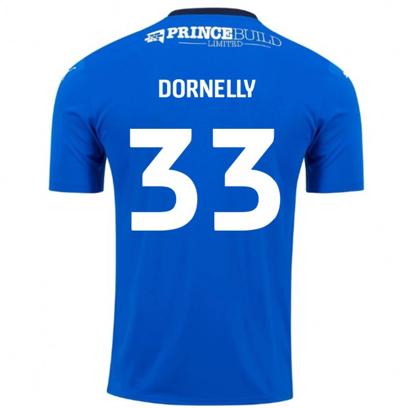 Danxen Kid James Dornelly #33 Blue White Home Jersey 2024/25 T-Shirt