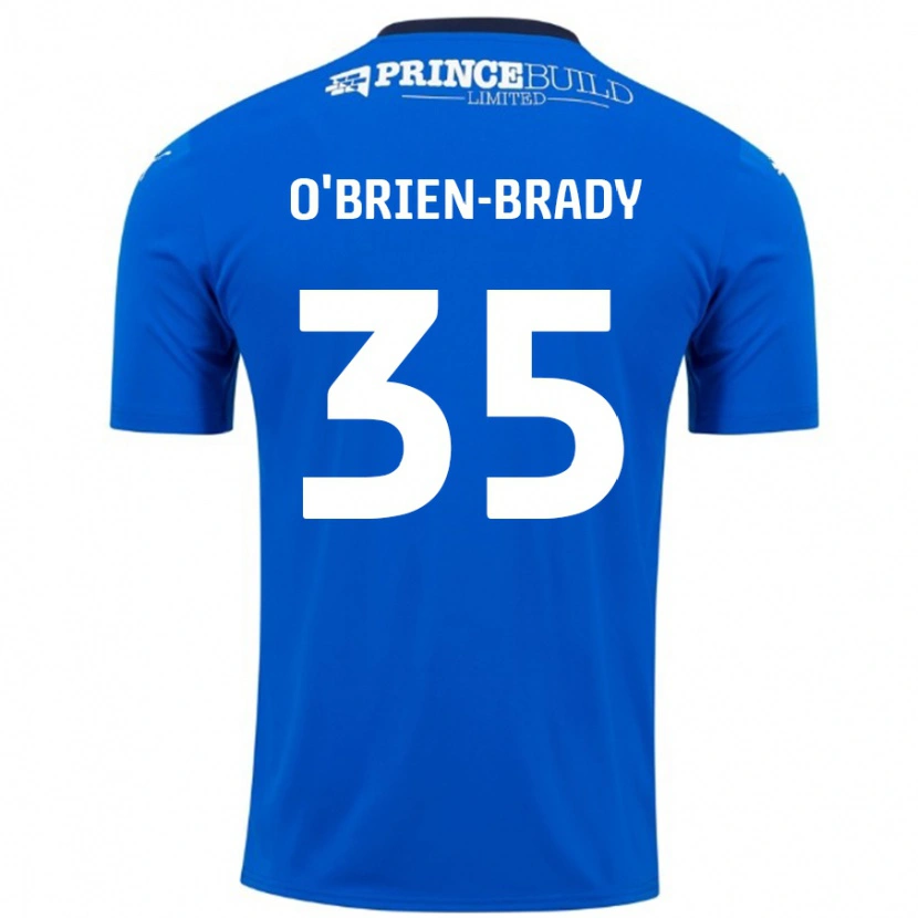 Danxen Kid Donay O'brien-Brady #35 Blue White Home Jersey 2024/25 T-Shirt