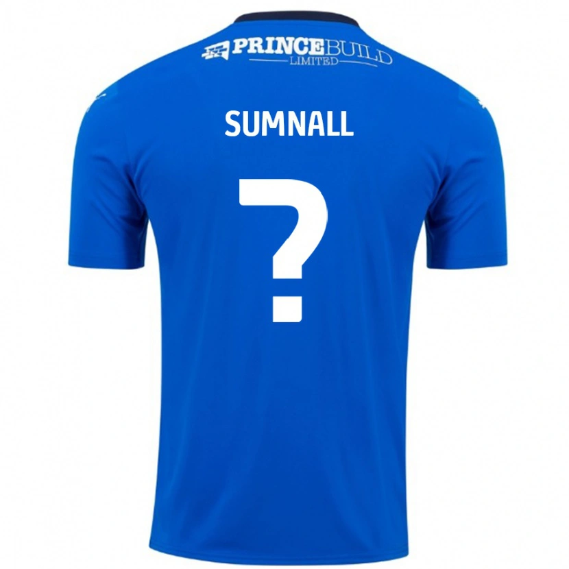 Danxen Kid Jenson Sumnall #0 Blue White Home Jersey 2024/25 T-Shirt