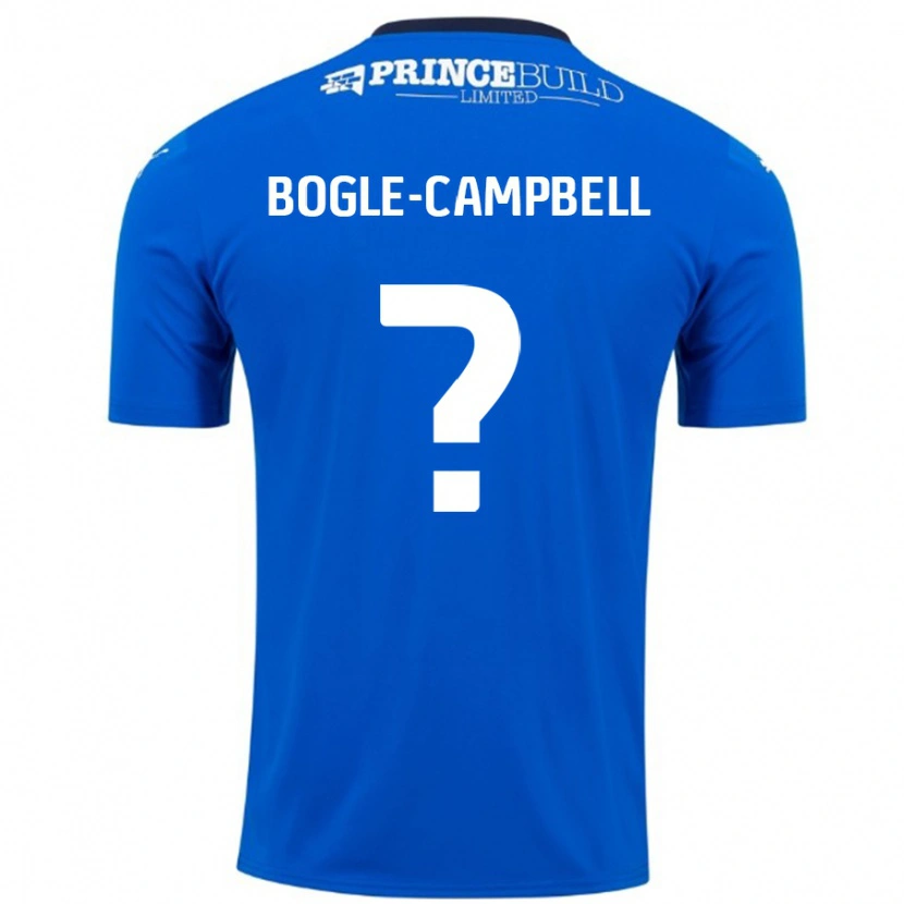 Danxen Kid Ma'kel Bogle-Campbell #0 Blue White Home Jersey 2024/25 T-Shirt